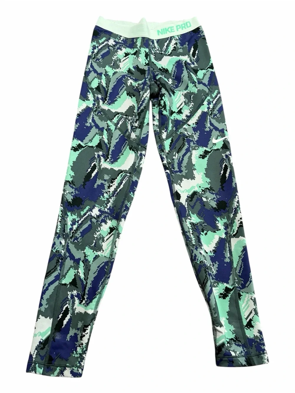 Nike Pro Hyperwarm Leggings Women's Size Medium Stretch Athletic Gym Workout